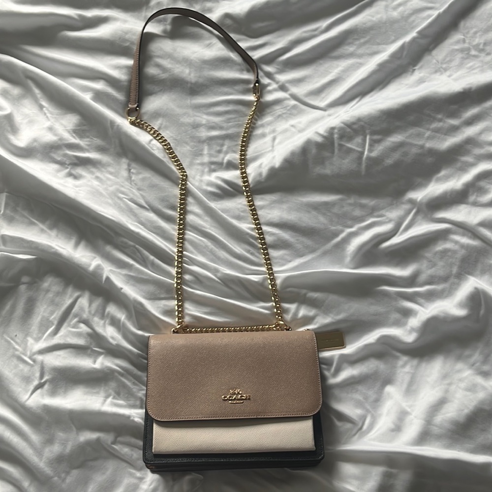 Multi color coach purse